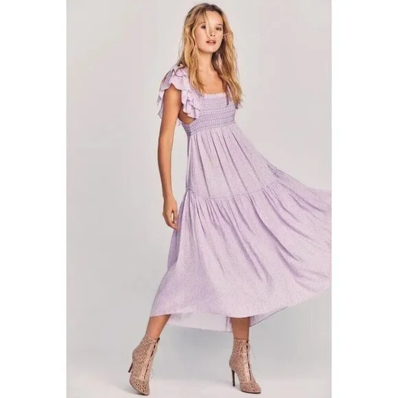 Loveshackfancy Burnley Midi Dress - Picture 2 of 8